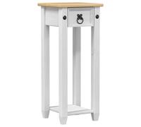 vidaXL Support de Plante Blanc 30 x 30 x 73 cm Pin massif