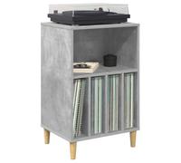 vidaXL Support de platine Gris béton 47 x 39,5 x 74,5 cm