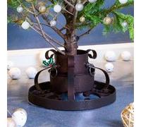 VidaXL Support de Sapin Cuivre Antique