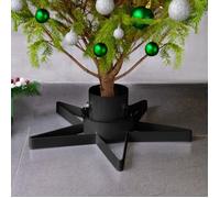 VIDAXL Support de sapin de No?l Noir 47x47x13,5 cm