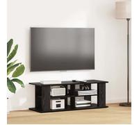 vidaXL Support de télévision Chêne noir 96 x 35 x 33,5 cm 8000397