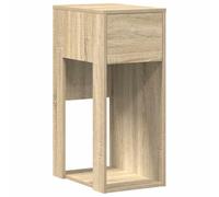Support de tour d'ordinateur avec tiroir Chêne sonoma 30x44x74 cm 858733