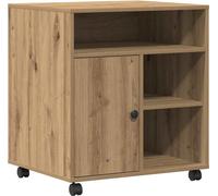 vidaXL Support d'impression Chêne Artisan 60 x 50 x 67 cm Bois composite
