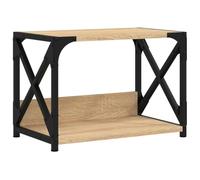 vidaXL Support d'imprimante à 2 niveaux chêne sonoma 44x26x31,5 cm