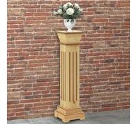 vidaXL Support pour plantes classique en colonne Bois clair 17x17x66 cm