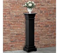 vidaXL Support pilier classique - Noir