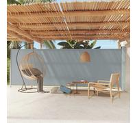 vidaXL Support pour moniteur Gris (39-72)x17x43 cm Bois de pin solide