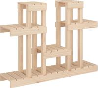 vidaXL Support pour plantes 104,5x25x77,5 cm Pin massif