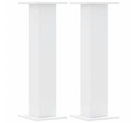 vidaXL Support pour plantes 2 pcs. Blanc 30x30x95 cm Bois composite