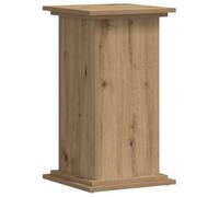 vidaXL Support pour plantes 33x33x60 cm bois d'ingénierie 852968 Marron G