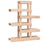 vidaXL Support pour plantes 85x25x109,5 cm Pin massif