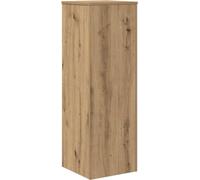 vidaXL Support pour plantes Artisan-Chêne 33x33x100 cm Bois composite