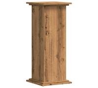 vidaXL Support pour plantes Artisan-Chêne 33x33x80 cm Bois composite