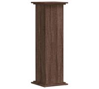 vidaXL Support pour plantes aspect chêne 33x33x100 cm Bois composite