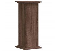 vidaXL Support pour plantes aspect chêne 33x33x80 cm Bois composite