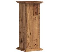 vidaXL Support pour plantes aspect vieux bois 33x33x80 cm Bois composite