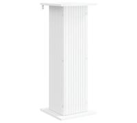 vidaXL Support pour plantes Blanc 30,5 x 30 x 80,5 cm Panneau de particules