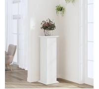 vidaXL Support pour plantes Blanc 33x33x100 cm Bois composite