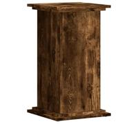 vidaXL Support pour plantes Chêne fumé - bois d'ingénierie 33x33x60 cm - Marron