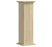 vidaXL Support pour plantes Chêne Sonoma 33x33x100 cm Bois composite