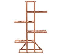 vidaXL Support pour plantes en bois de cèdre 86 x 36 x 139 cm Marron G