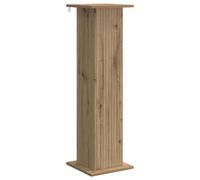 vidaXL Support pour plantes en chêne Artisan 30,5 x 30 x 100,5 cm