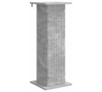 vidaXL Support pour plantes, gris béton, 30,5 x 30 x 80,5 cm, aggloméré