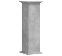 vidaXL Support pour plantes gris béton 33x33x100 cm Bois composite