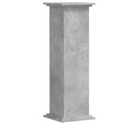 vidaXL Support pour plantes gris béton 33x33x100 cm Bois composite