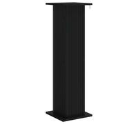 vidaXL Support pour plantes Noir 30,5 x 30 x 100,5 cm Panneau de particules