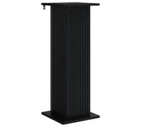 vidaXL Support pour plantes Noir 30,5 x 30 x 80,5 cm Panneau de particules