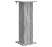 vidaXL Support pour plantes Sonoma gris 30,5 x 30 x 80,5 cm en bois aggloméré