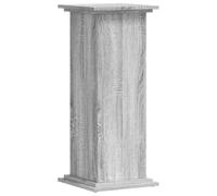vidaXL Support pour plantes Sonoma – Bois d'ingénierie 33x33x80 cm – Gris