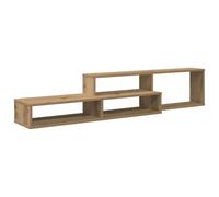 vidaXL SupportmuralpourTV 150x25x28,5cm Bois d'ingénierie