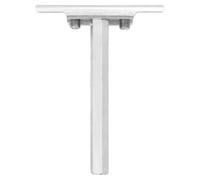 vidaXL Supports d'étagères flottantes 12pcs invisible acier au carbone
