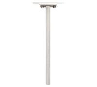 vidaXL Supports d'étagères flottantes 12pcs invisible acier au carbone, support de bibliothèque flottante, support d'étagère murale, support d'étagère en métal