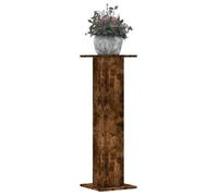 vidaXL Support pour plantes 2 pcs. Chêne fumé 30x30x95 cm Bois composite