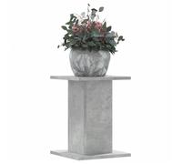 vidaXL Supports pour plantes 2 pcs gris béton bois d'ingénierie, support de fleurs, support de pot, support pour plantes 3307849