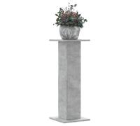 vidaXL Supports pour plantes 2 pcs gris béton bois d'ingénierie, support de fleurs, support de pot, support pour plantes 3307867