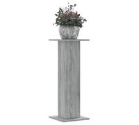 vidaXL Supports pour plantes 2 pcs sonoma gris bois d'ingénierie, support de fleurs, support de pot, support pour plantes 3307869 Gris G