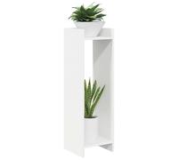 vidaXL Supports pour plantes 2 pièces Blanc 30 x 30 x 100 cm Matériau dérivé du bois