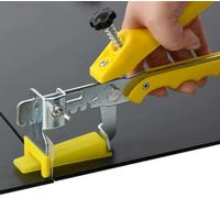 vidaXL Système de nivellement de carrelage 500 cales 2500 clips 2 mm Réutilisables Pince ajustable