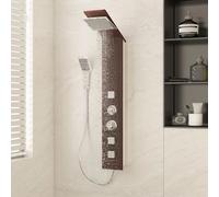 vidaXL Système panneau de douche