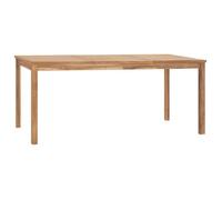 vidaXL Table à dîner de jardin 180x90x77 cm Bois de teck solide 315621