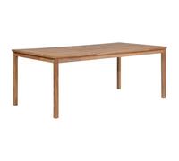 vidaXL Table à Dîner Extérieur 200x100x77 cm Table de Jardin Bois Teck Massif