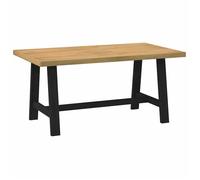 vidaXL Table à manger NOAIN pieds en forme de A 160x90x75cm massif pin, table de salle à manger, table de dîner, table de 4100042