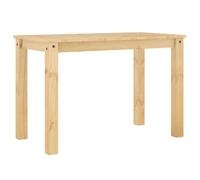 vidaXL Table à Manger Panama 112x60x75 cm Bois Massif de pin, Table de Salle à Manger, Table à dîner, Meuble à Manger, Table de Cuisine