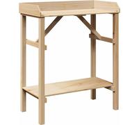 vidaXL Table à plantes Nature 75 x 40 x 90 cm Pin massif