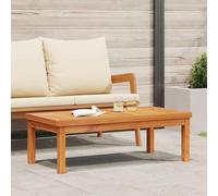 vidaXL Table basse 100x50x33 cm en bois massif d'acacia
