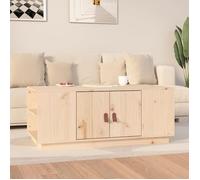 vidaXL Table basse Bois massif de pin 100x50x41 cm
